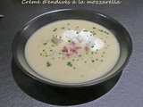 Crème d’endives à la mozzarella