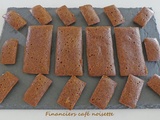 Financiers café noisette