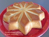 Fondant aux pêches et aux amandes