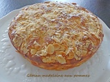 Gâteau madeleine aux pommes