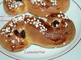 Lussekatter ou brioche de la sainte lucie