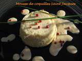 Mousse Saint Jacques sauce corail