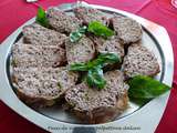 Pain de viande ou polpettone italien