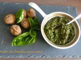 Pesto de basilic aux noix