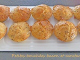 Petites bouchées bacon et moutarde