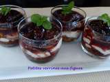 Petites verrines aux figues