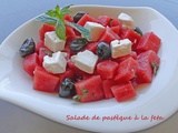 Salade de pastèque à la feta