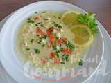 Soupe grecque Avgolemono