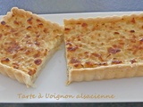 Tarte à l’oignon alsacienne