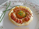 Tarte fleur à croquer