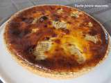 Tarte poires-marrons – Recettes autour d’un ingrédient # 23