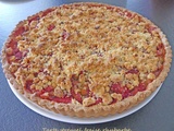 Tarte streusel fraise rhubarbe – Recettes autour d’un ingrédient #99