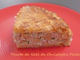 Tourte de Noël de Christophe Felder – Foodista challenge # 104