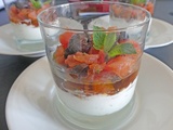 Verrine mousse de feta tomates – Foodista challenge # 88