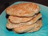 Blinis de topinambours aux noisettes