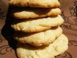 Cookies amandes et chocolat blanc