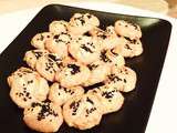 Cookies au chèvre, amande et nigelle #apéro