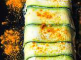 Terrine de courgettes et poissons au curcuma