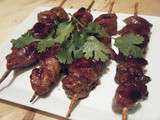 Yakitoris {brochettes de poulet}