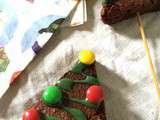 ★ idée goûter: le sapin brownie ★