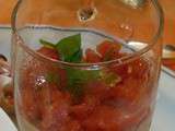 Tartare avocat tomate