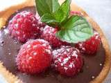 Tartelettes Chocolat-Framboises