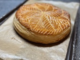 Galette des rois à la pâte feuilletée inversée (recette en étapes, version avec et sans thermomix)