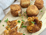 Boulettes de patate douce – cheddar au air fryer