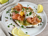 Bruschetta avocat saumon & œuf poché