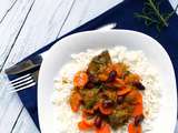 Curry de boeuf Haricots Rouges Carottes Recette Cookeo