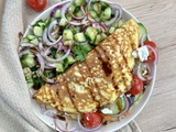 Omelette Wrap au saumon