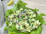 Salade d’oeuf à l’avocat