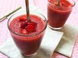 Smoothie Fraise Pêche Abricot Recette Companion