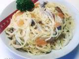 Spaghetti hareng et saumon Recette Cookeo