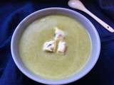 Velouté de Courgettes au Bresse Bleu Recette Companion