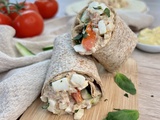 Wrap au thon à la niçoise