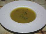 Bouillon aux asperges vertes