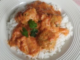 Boulettes de veau au curry