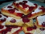 Fondant citron framboises