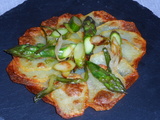 Galettes pommes de terre asperges