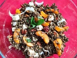 Salade de lentilles aux abricots