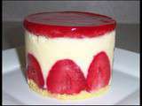 3 entremets : fraisier