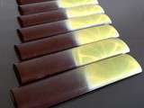 Barres élégantes ganache citron vert