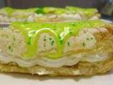 Éclairs croustillants au citron vert