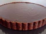 Tarte tout chocolat Équateur 70%