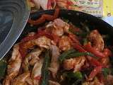 Olé !!! .... les fajitas au poulet