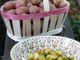 Poêlée de courgette et pommes de terre à l'Actifry