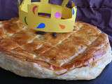 Galette des rois aux pommes et fève tonka