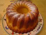 Bundt cake au lait de coco