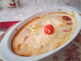 Cocotte de cabillaud sauce crème